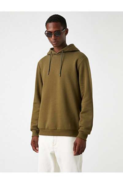 Koton Men's Basic Hooded Sweat