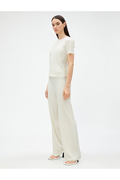 Koton Kadın Yüksek Bel Pantolon