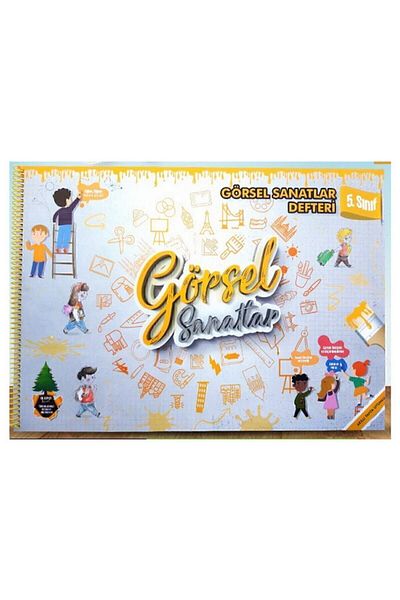Efx Akademi Yayınları 5. Classroom Visual Arts Painting Notebook
