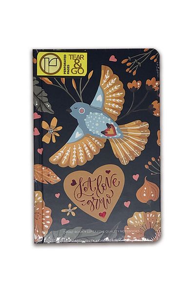 Gıpta Night Book Stitched Hard Cover 13x21 120 Sheets Lined Notebook