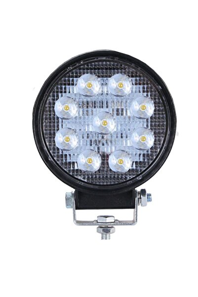 Schenna Off Road Gündüz Farı 9 Led Yuvarlak Çalışma Lambası 27 Watt