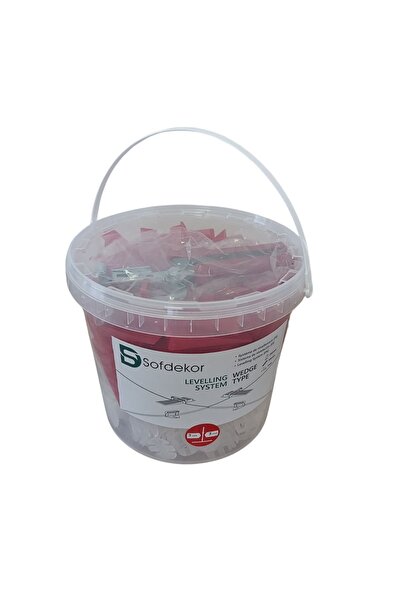 sofdekor Seramik Seviye Tespit Derz Artısı Uygulama Seti(250 SEVİYE ARTISI 1....