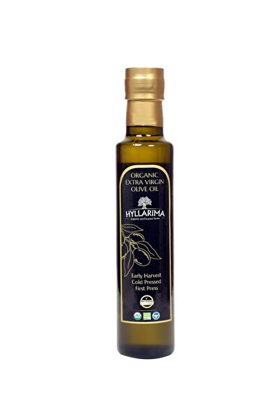hyllarima Organik Erken Hasat Soğuk Sıkım Zeytinyağı 250 Ml Cam Şişe