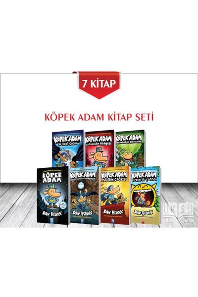 Altın Kitaplar Yayınevi Köpek Adam Serisi 7 Kitap Altın Kitaplar Yayınevi