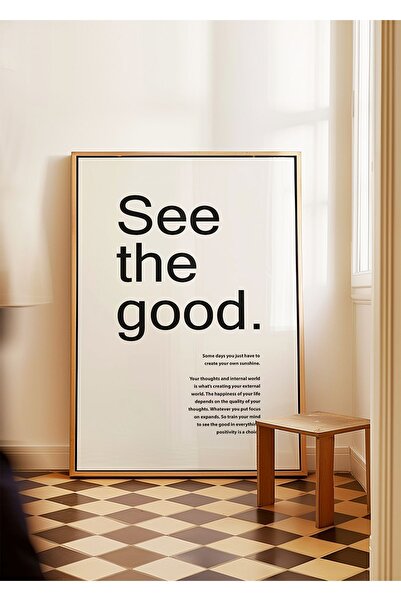 ARTHOUSECOLLECTIVE Vezi The Good - Poster - Decorare de perete - Poster fără ...
