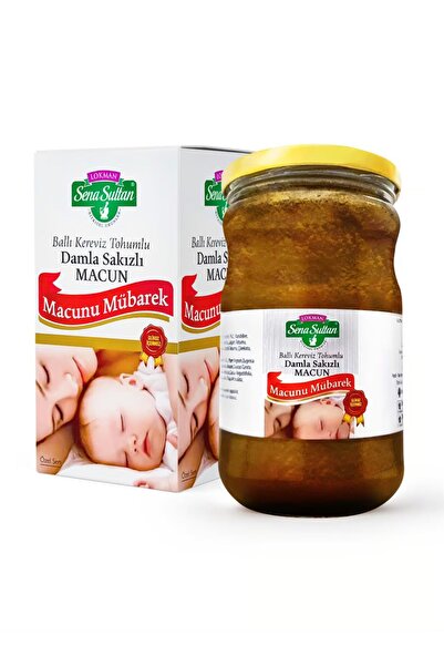 Lokman Sena Sultan Sena Sultan Ballı Kereviz Tohumlu Damla Sakızlı Macun (MAC...