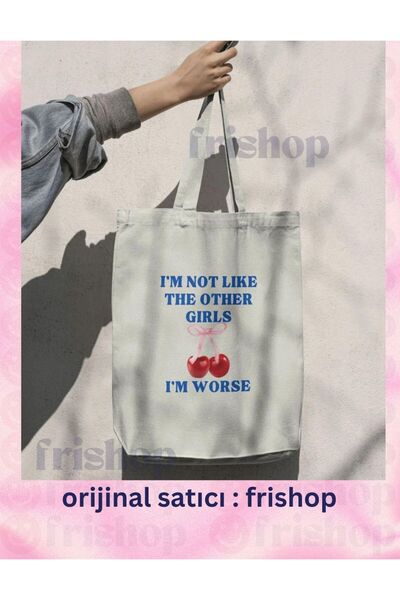 redame Unisex Y2k Retro Ribbons Tote Bag - Tote Bag, Unisex, Retro