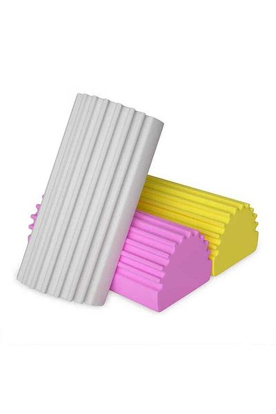 Fine Clean 3 Pieces Damp Magic Waterproof Kitchen Cleaning Sponge - Multi-Purpose