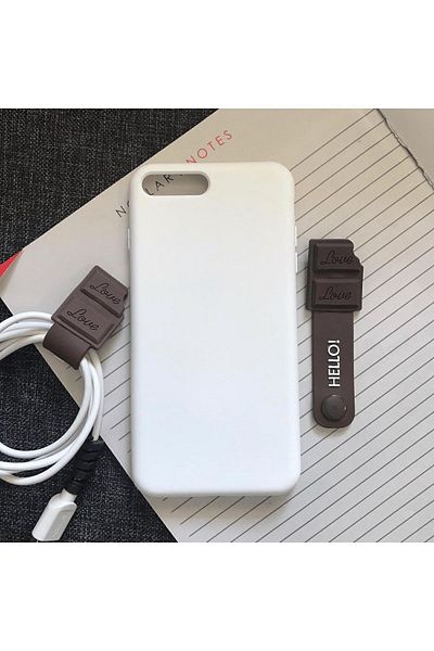 SUPPO متوافق مع هاتف Iphone 7 Plus/8 Plus، ويحتوي على حافظة إطلاق ومجمع كابلات