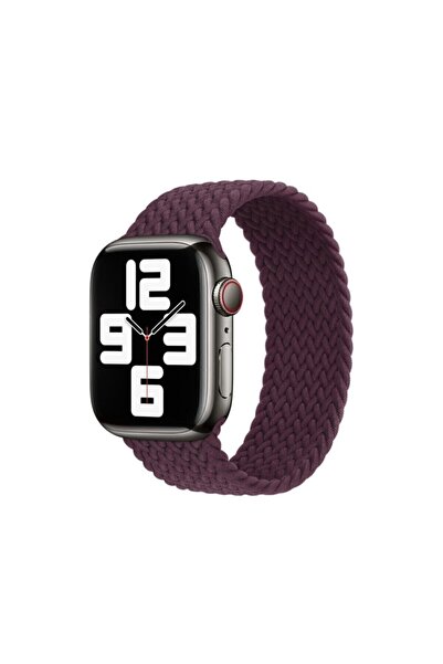 TT Option سوار معصم بحزام مرن مضفر عالي الجودة متوافق مع Apple Watch 38 مقاس ...