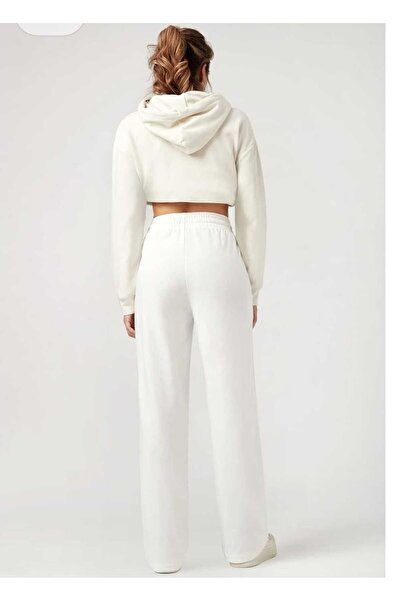 yg ydn giyim Λευκό γυναικείο φούτερ casual ρούχα