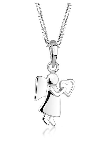 ELLI Colier Doamnă Talisman Inimă De Înger În Argint Sterling 925