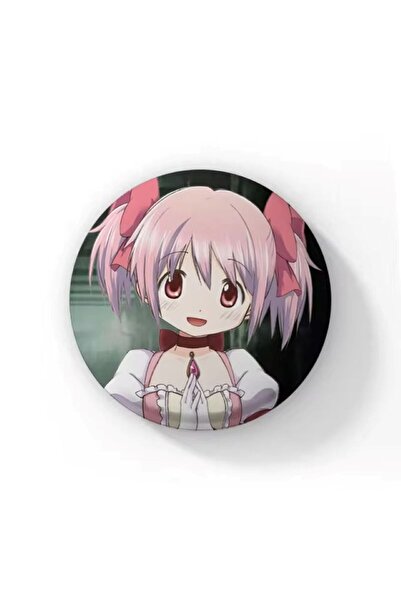 Major Selection Puella Magi Madoka Magica Temalı Rozet 58 Mm