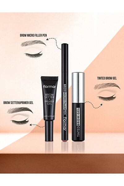 Flormar Brow Micro Filler Tarayıcı Keçe Uçlu Kaş Kalemi