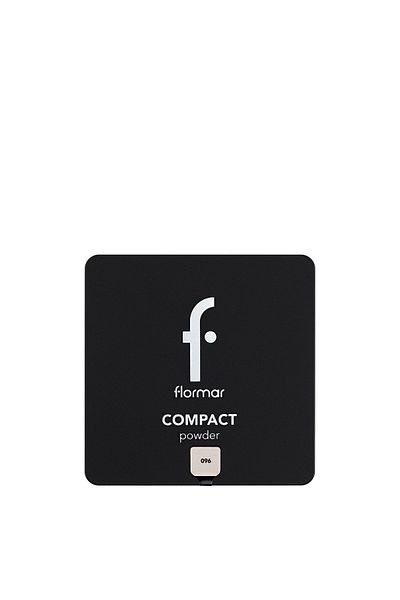 Flormar Yoğun Pigmentli Kompakt Pudra - Compact Powder - 096 Light Porcelain Opal - 8682536051354