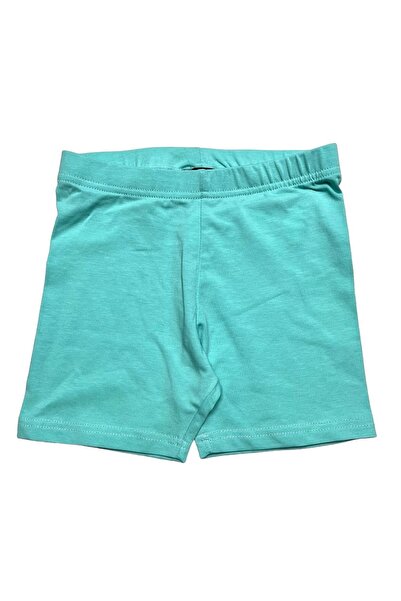 Cloise Water Green Children's Shorts Leggings Cotton and Lycra Stretchy