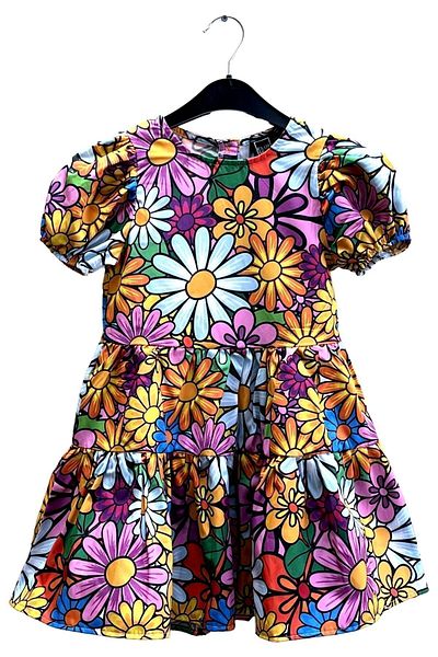 Cloise Kids Girls Poplin Daisy Dress