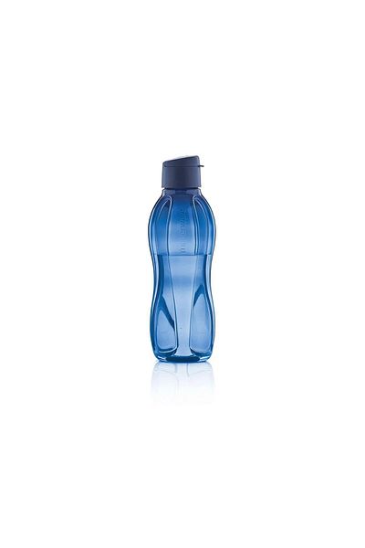 Tupperware eco 1l Dark Blue Bottle Water Bottle - easy Lid