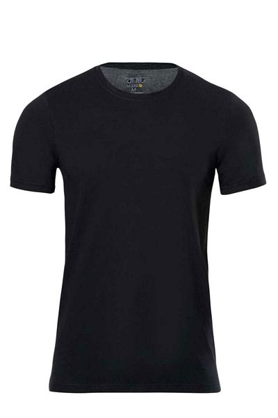 Anıt Ανδρικό μαύρο T-Shirt 1203