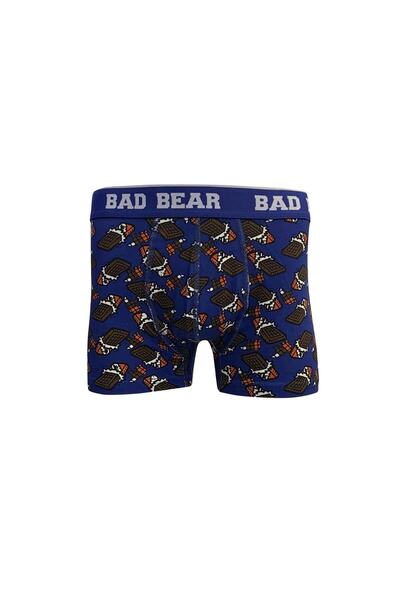 Bad Bear Chocolate Men's Dark Blue Boxer