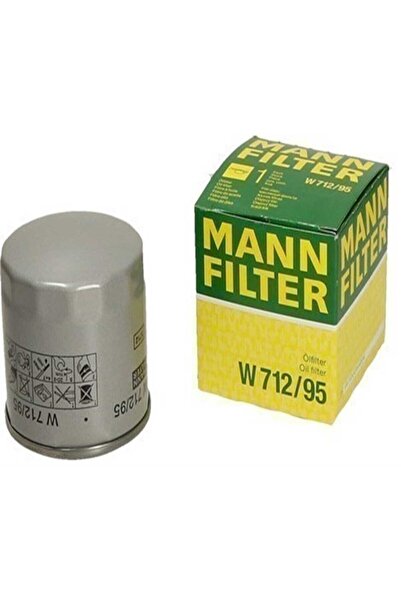 Genel Markalar Uzmanparça Skoda Superb 1.4 Tsi Yağ Filtresi 2015-2019 Mann W712/95