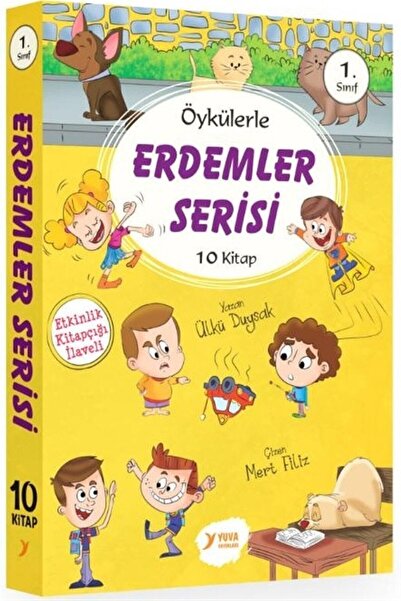 Yuva Yayınları 1. Sınıf Öykülerle Erdemler Serisi Seti (10 KİTAP TAKIM) - Kolektif