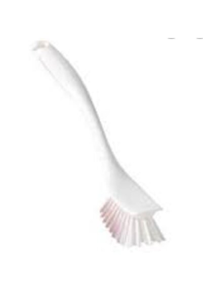 IKEA فرشاة أطباق بحافة ملعقة باللون الأبيض