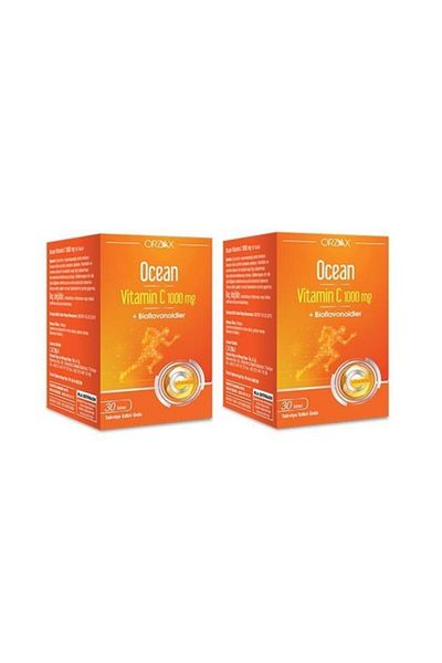 Ocean Vitamin C 1000 mg - 30 Tablets (2 Pieces)