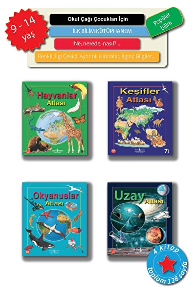 TÜRKİYE İŞ BANKASI KÜLTÜR YAYINLARI 9 - 14 Yaş Arası Okul Çağı Için, Renkli, ...