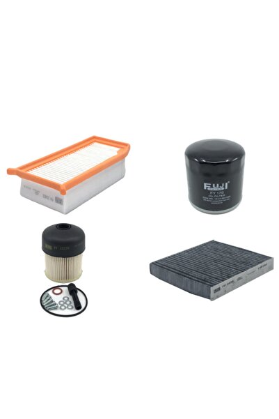 Genel Markalar Dacia Duster 1 1.5 Dci Filtre Seti ( Hava Filtresi - Yağ Filtr...