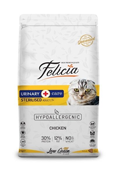 Felicia High Premıum Sterilised Düşük Tahıllı Tavuklu Kısırlaştırılmış Yetişk...