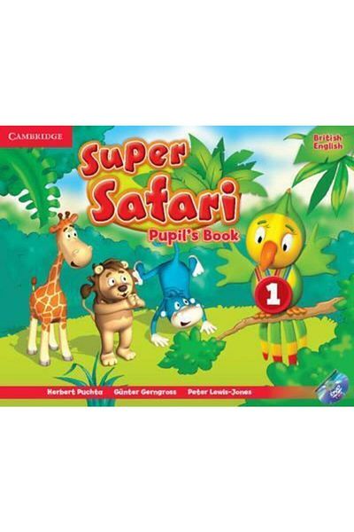 Cambridge Super Safari,1 Pupils Book With Dvd-rom