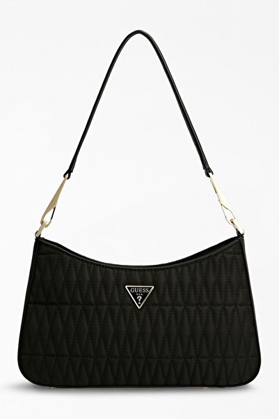 Guess حقيبة كتف ليلى علوية بسحاب للنساء HWYS79.89200.BLA