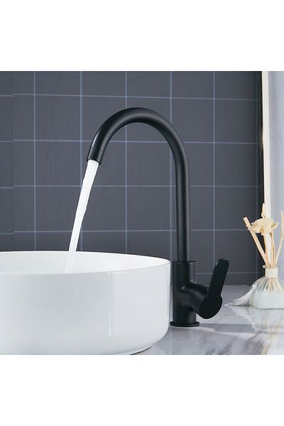 Sardıcı Kitchen Sink Faucet Black Tap