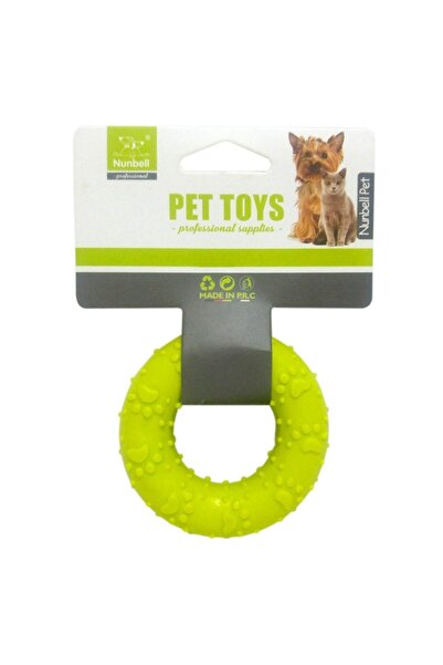 Nunbell 7cm Circle Shaped Plastic Mouthguard Dog Toy