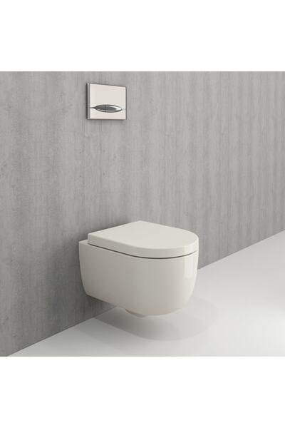 Bocchi V Tondo Rımless Asma Klozet (yeni Parma) Jasmin