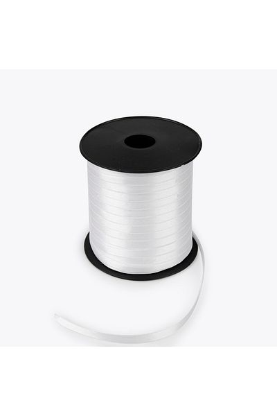 Nazarone Λευκή Σατέν Κορδέλα - 1cm-250mt
