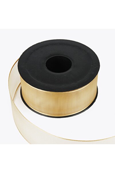 Nazarone شريط شيفون بني 4 سم - 20 متر - موديل 208