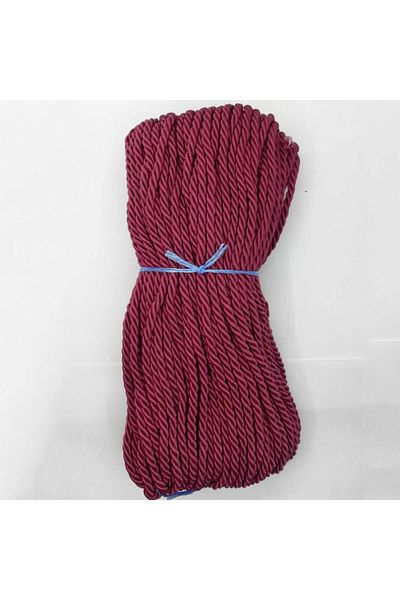 orhanucuzluk Κορδόνι Σχοινί Claret Red (50 μέτρα)