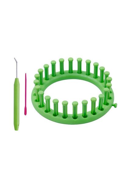 Skc Round Weaving Countertop - Hat and Beanie Knitting Hand Apparatus Set of 5