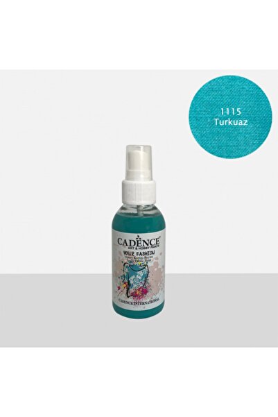 Cadence 1115 Turkuaz Sprey Kumaş Boyası