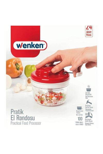 Centrepoint Wenken String Practical Hand Rondo Spin Chopper With Rope Rondo