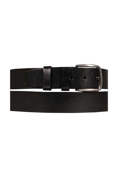ModeXL Ανδρική ζώνη Super XL πάχους 4,5cm Sports Model 4155 Μαύρο
