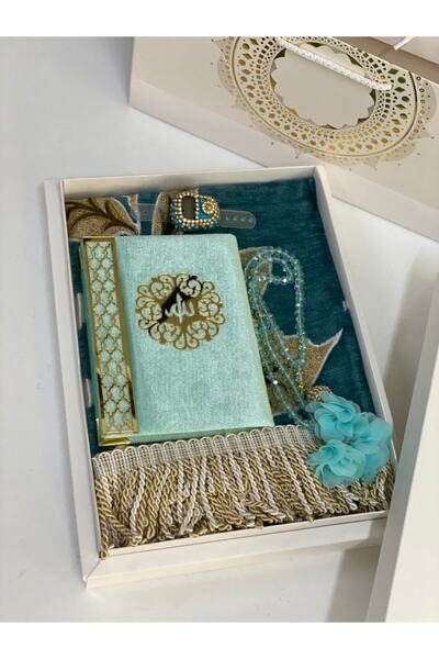 Markapolin Luxury Bohça Prayer Rug Set