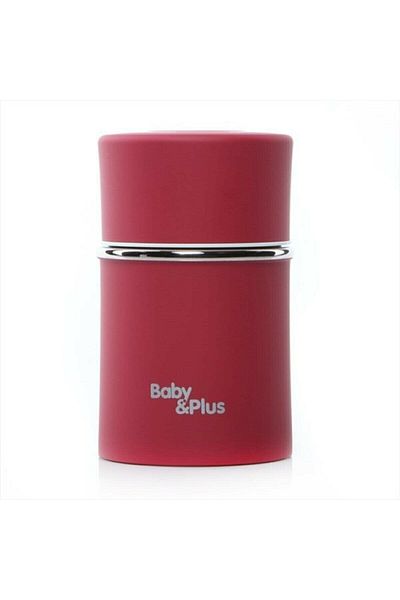 Baby Plus ترمس طعام ستانلس ستيل أحمر 260 مل Byp-sh4040r