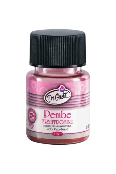 Dr. Gusto Pastry Planet Dr Gusto Su Bazlı Toz Boya Pembe 10 gr