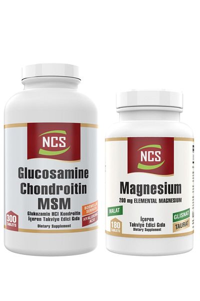 NCS Magnesium Glucosamine Chondroitin MSM 180/300 Tablets