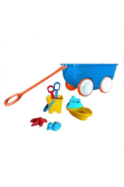 Erdem Oyuncak Wagon Bucket Beach Play Set Erv-101