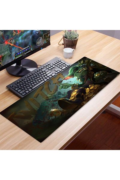 FİTGAME 70x30 XL Twitch 3 мм гумена подложка за мишка с неплъзгаща се основа