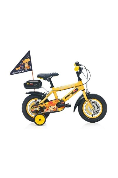 Carraro Monster 20 Jant Çocuk Bisikleti - V - Sarı - Gri - Siyah - Sarı